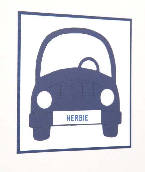Boy's Keepsake Box - 'Herbie' Car