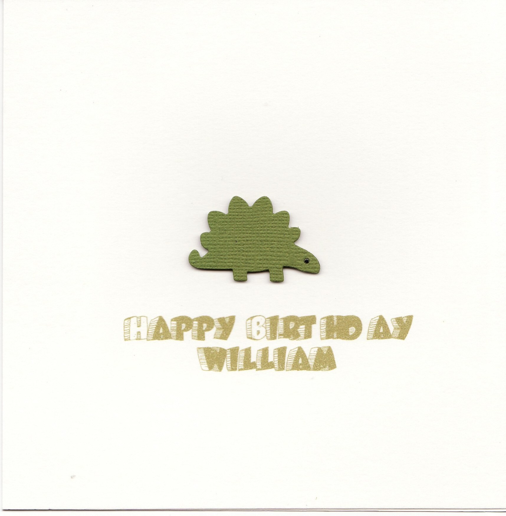 Birthday Card - Dinosaur
