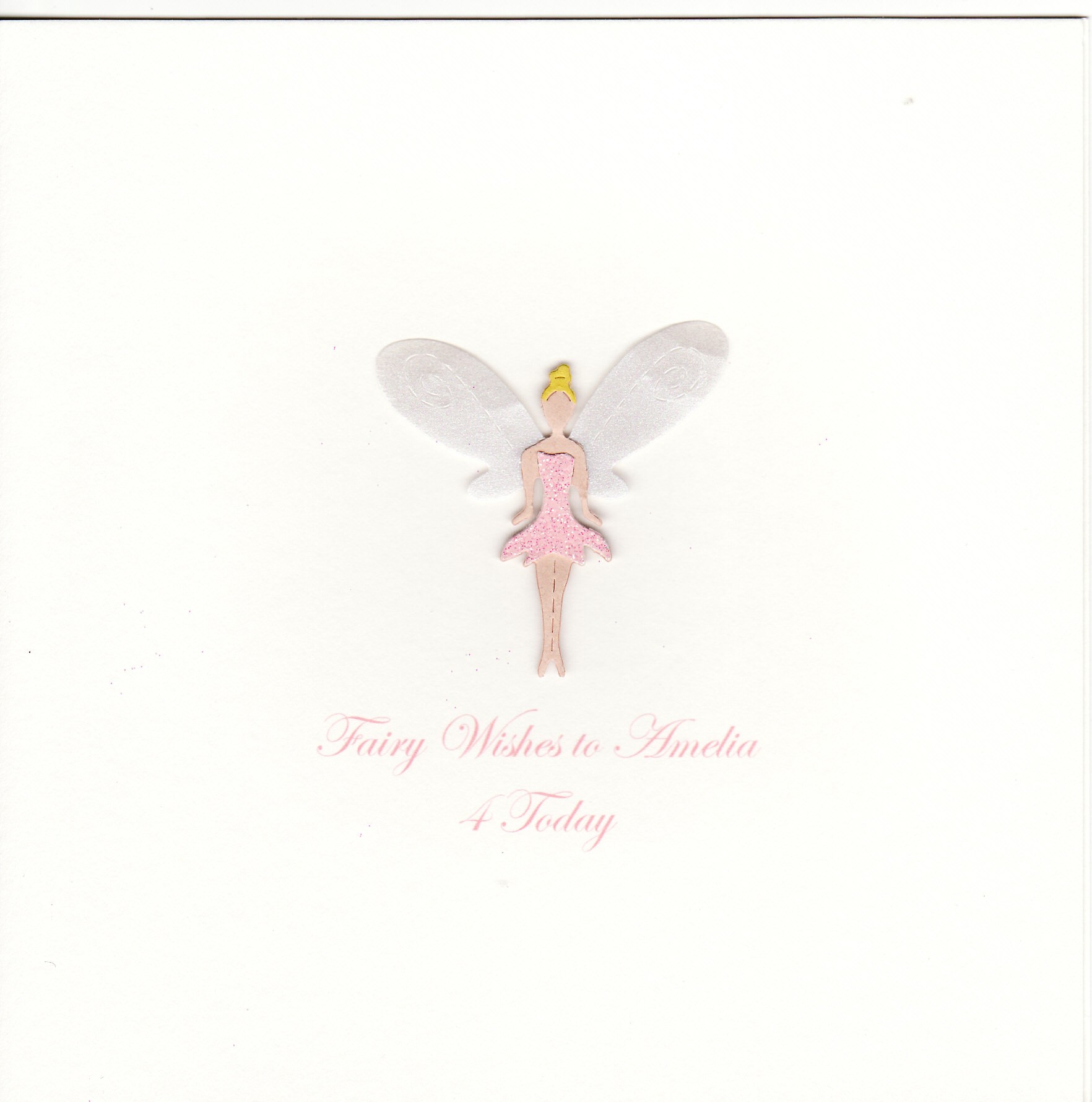 Birthday  Card- Fairy