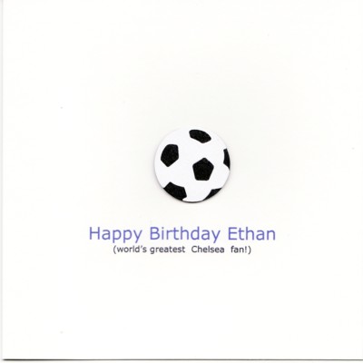 Birthday Card - Football